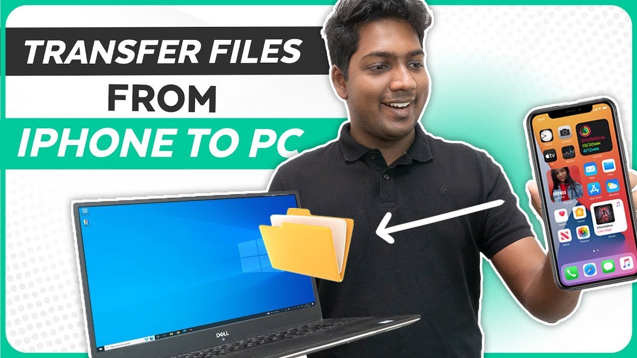'Video thumbnail for How to Transfer Any Files from Iphone to PC Wireless _ 2023'