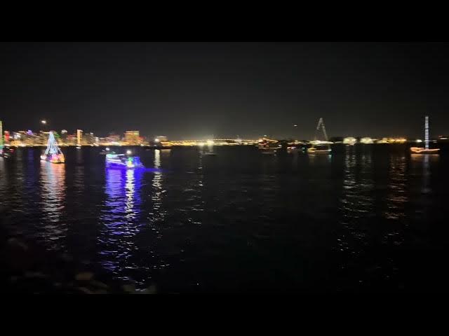 'Video thumbnail for San Diego Christmas Boat Parade'