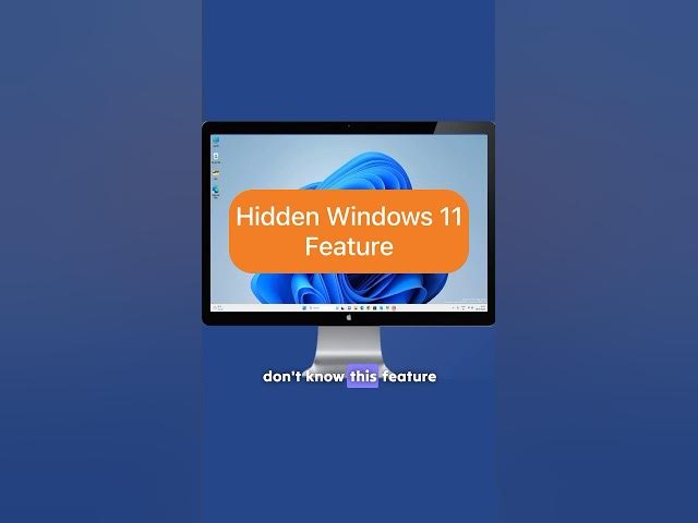 Video thumbnail for Hidden Windows 11 Feature Many Donβt know