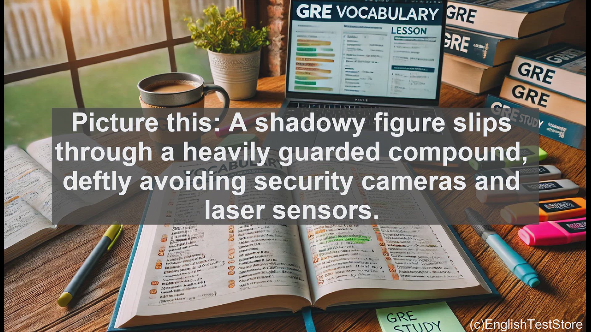'Video thumbnail for GRE Vocabulary Lesson: Unraveling the Secrets of Espionage'