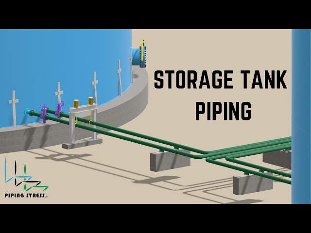 'Video thumbnail for Storage Tank Piping - How to use spring supports on storage tank piping?'