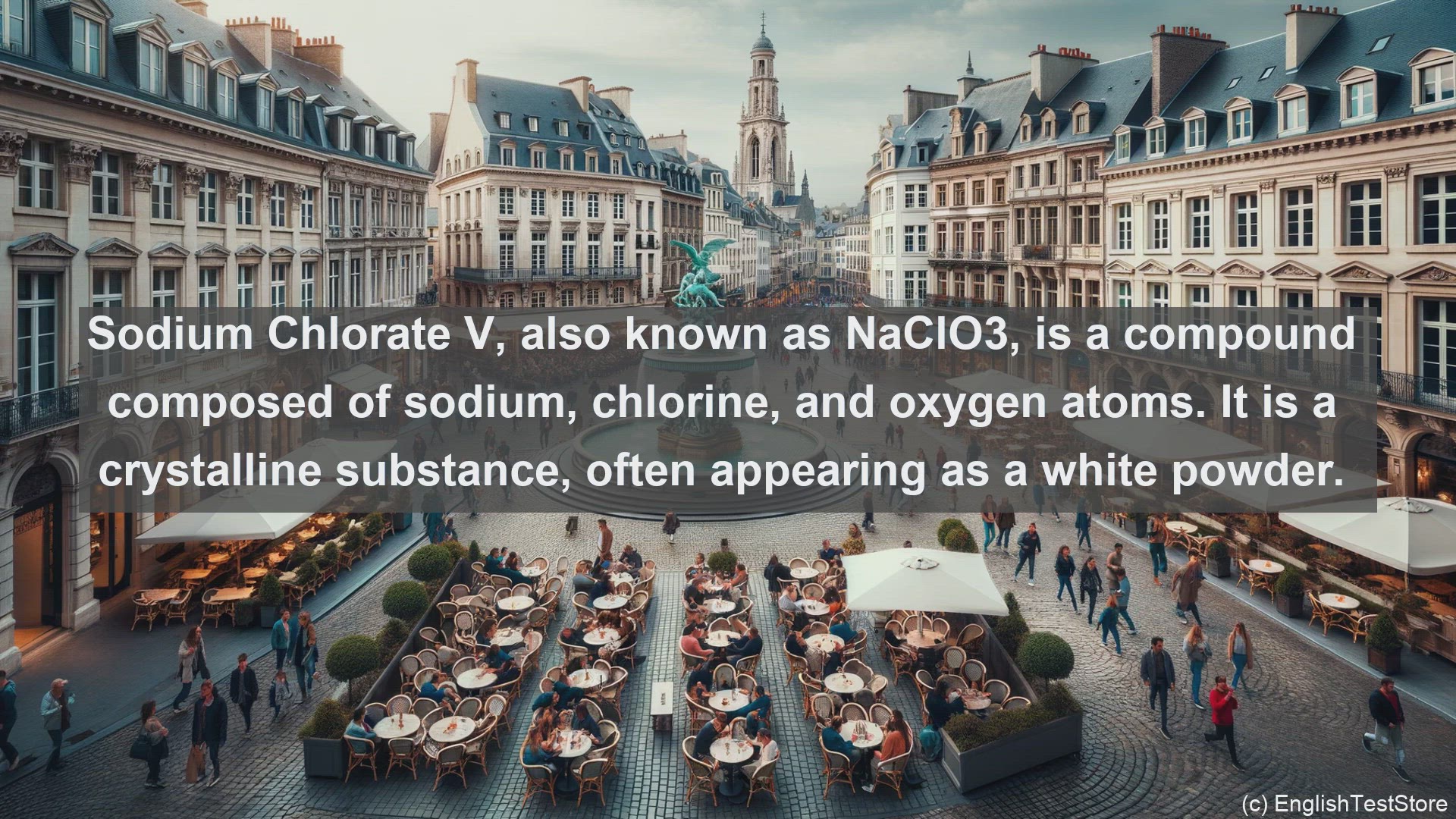 'Video thumbnail for Sodium chlorate v in science  definition and examples'