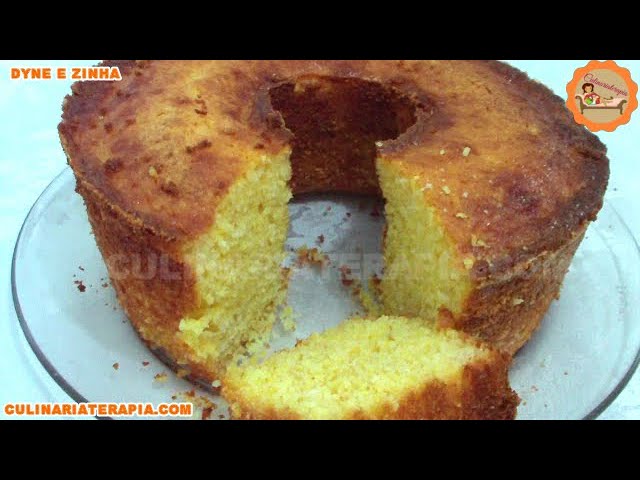 'Video thumbnail for Bolo de Fubá Flocos de🌽Milho, Bolo de Fubá🌽Milharina Fácil e Rápido'