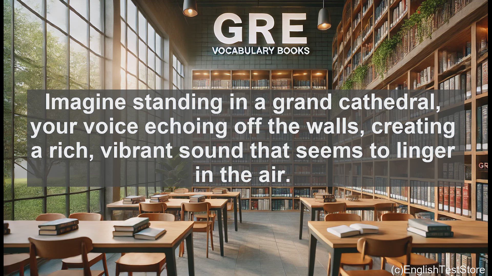 'Video thumbnail for GRE Vocabulary Lesson: Understanding 'Resonant' - A GRE Vocabulary Essential'