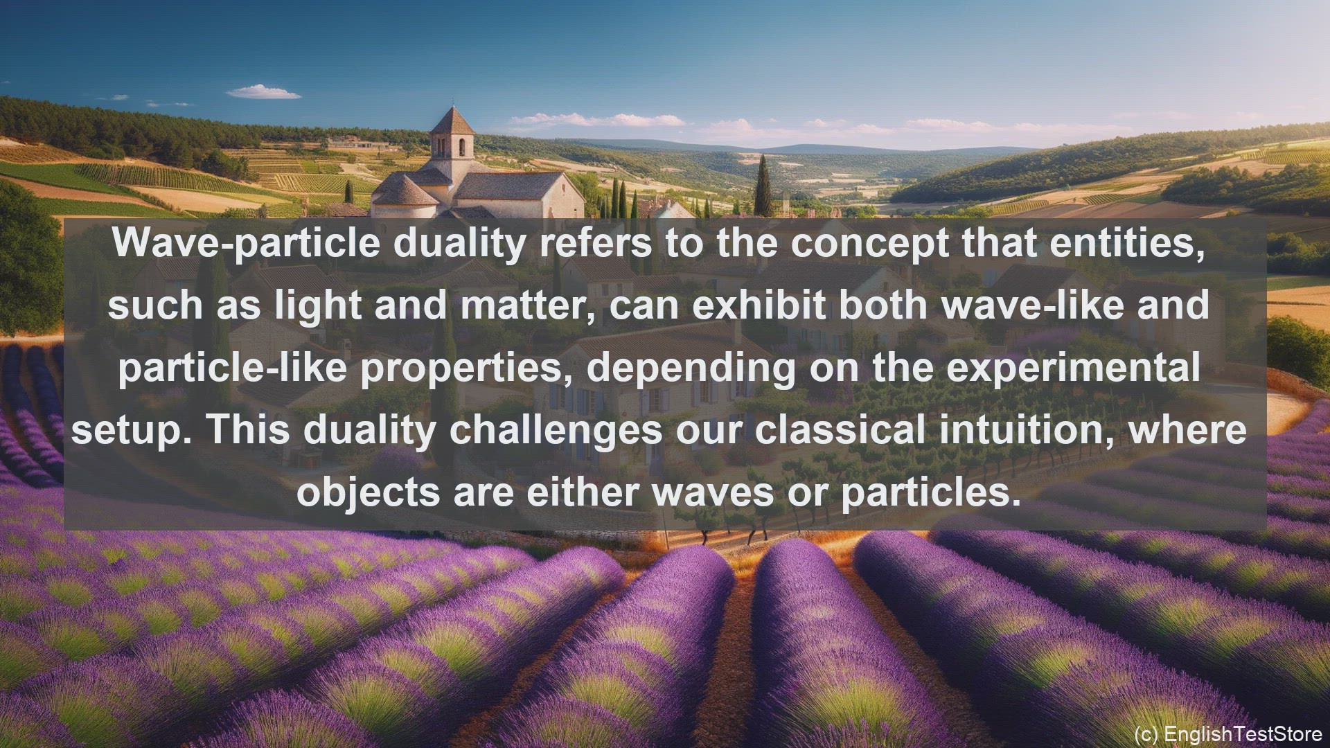 'Video thumbnail for Wave particle duality in science  definition and examples'