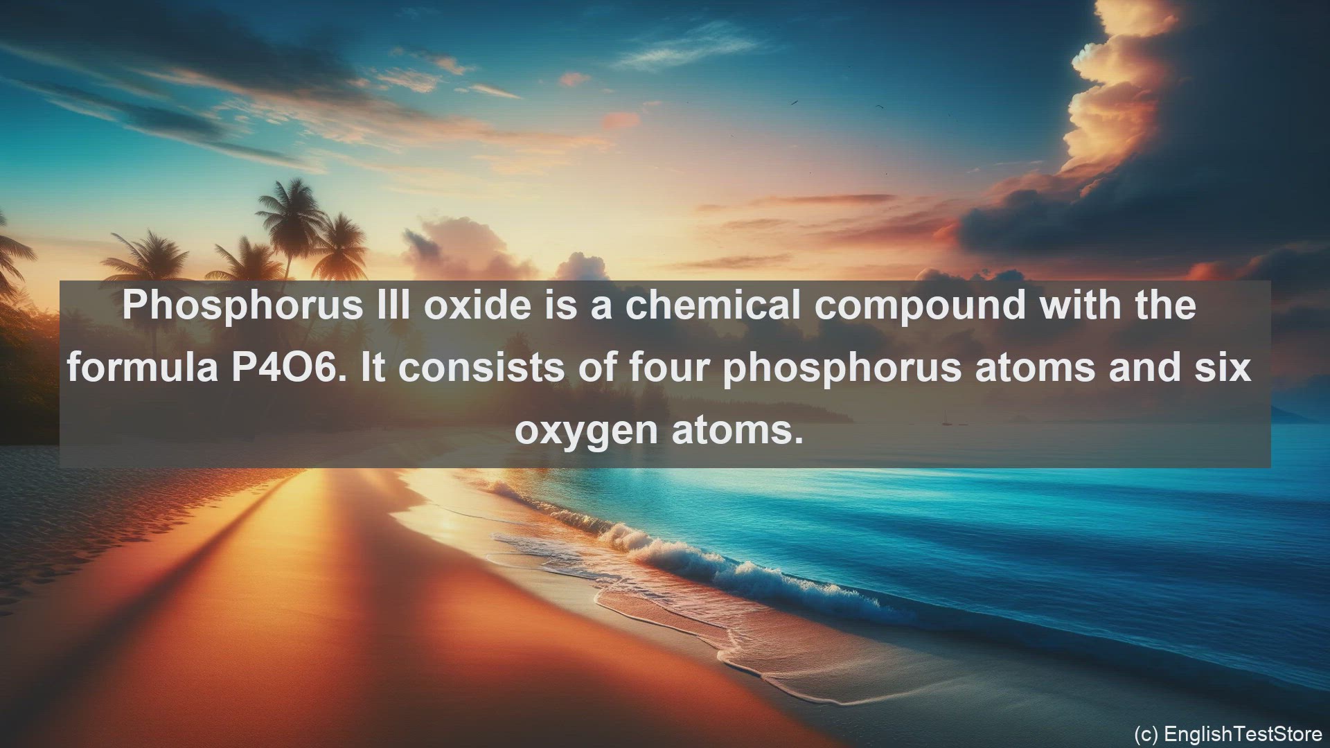 'Video thumbnail for Phosphorus iii oxide in science  definition and examples'