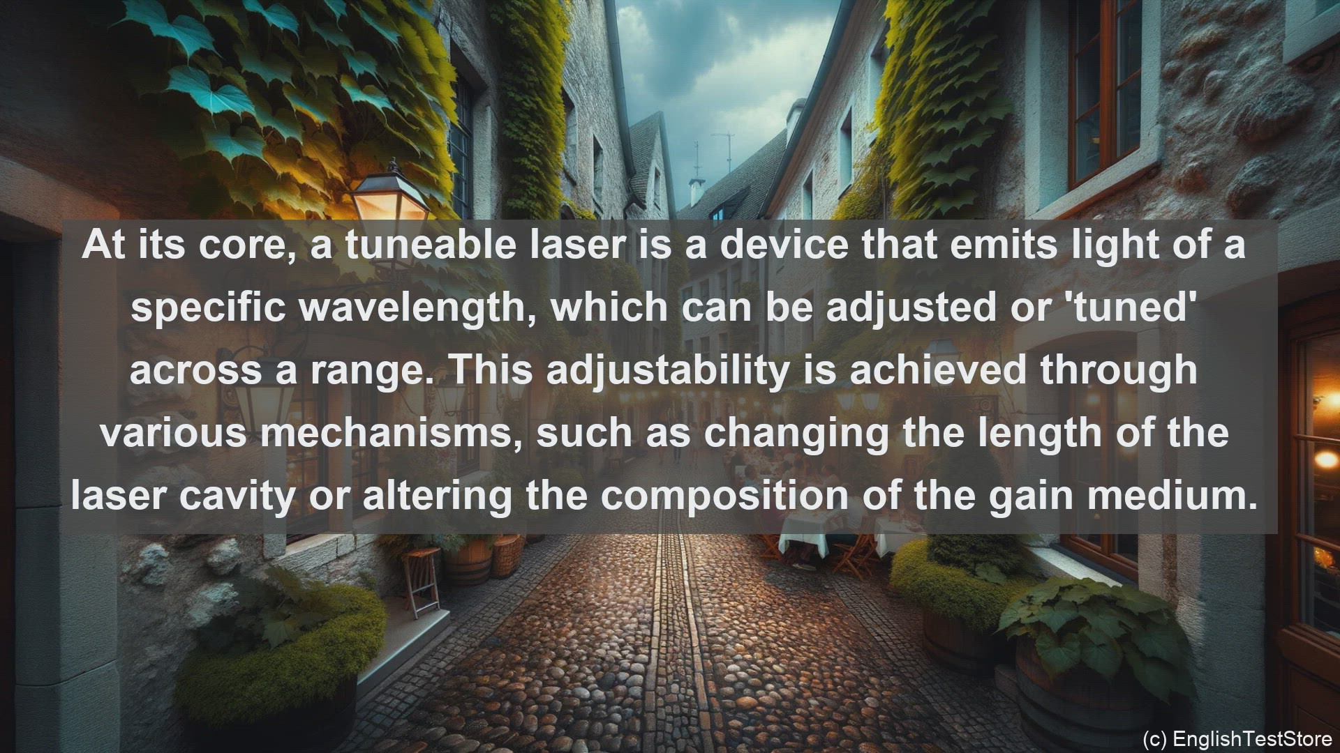 'Video thumbnail for Tuneable laser in science  definition and examples'