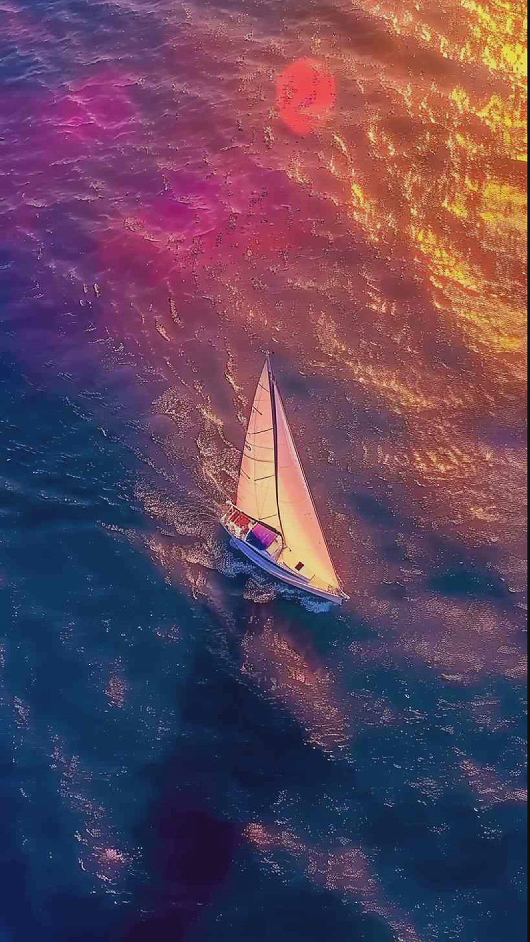 'Video thumbnail for sailboat at sunset images'