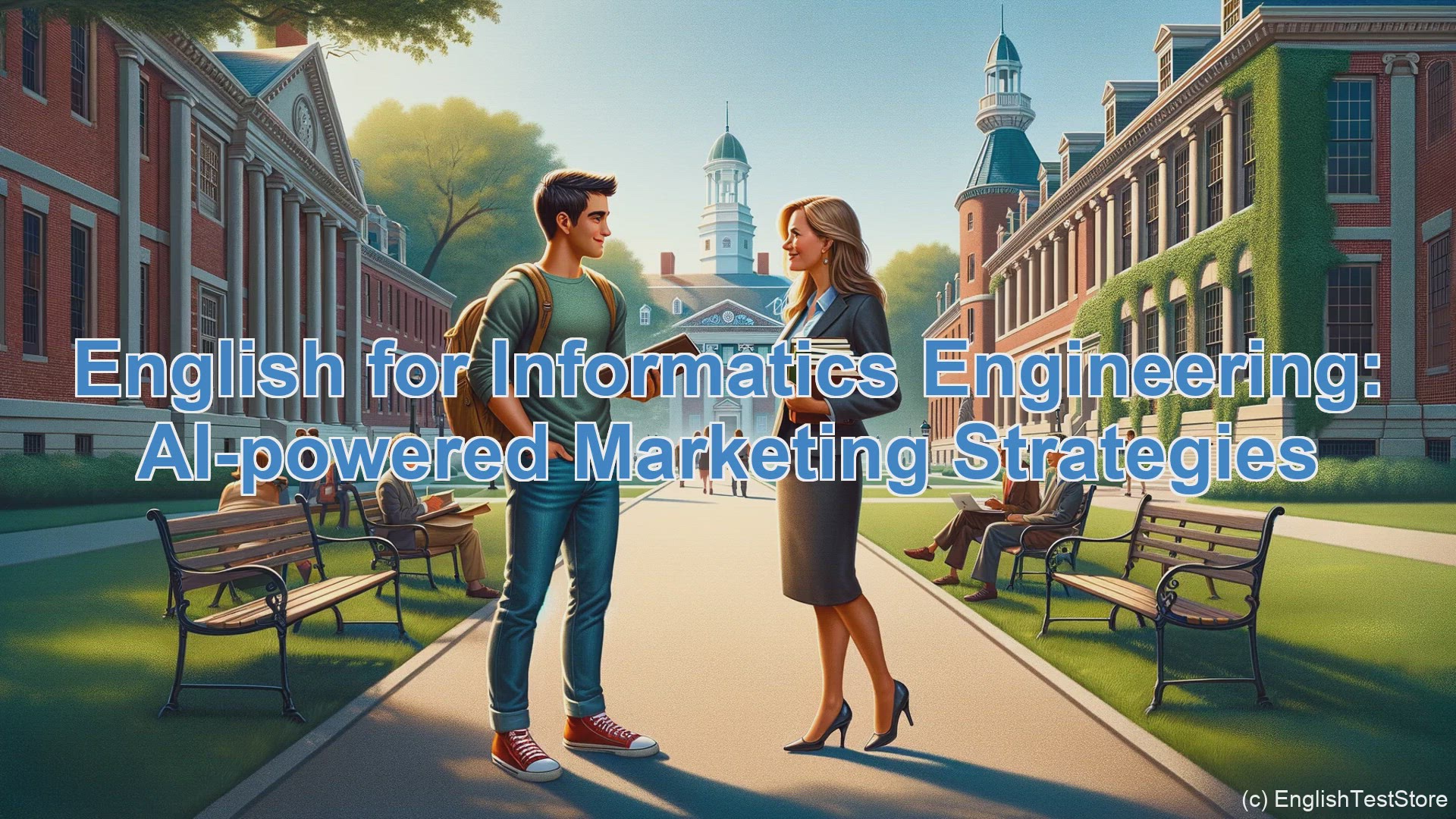 'Video thumbnail for English Conversation for Informatics Engineering: AI-powered Marketing Strategies'