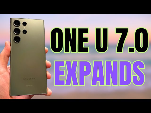 Video thumbnail for Samsung Expands One UI 7.0 Update To Millions Of Galaxy Smartphones (Galaxy S23 Ultra, etc)