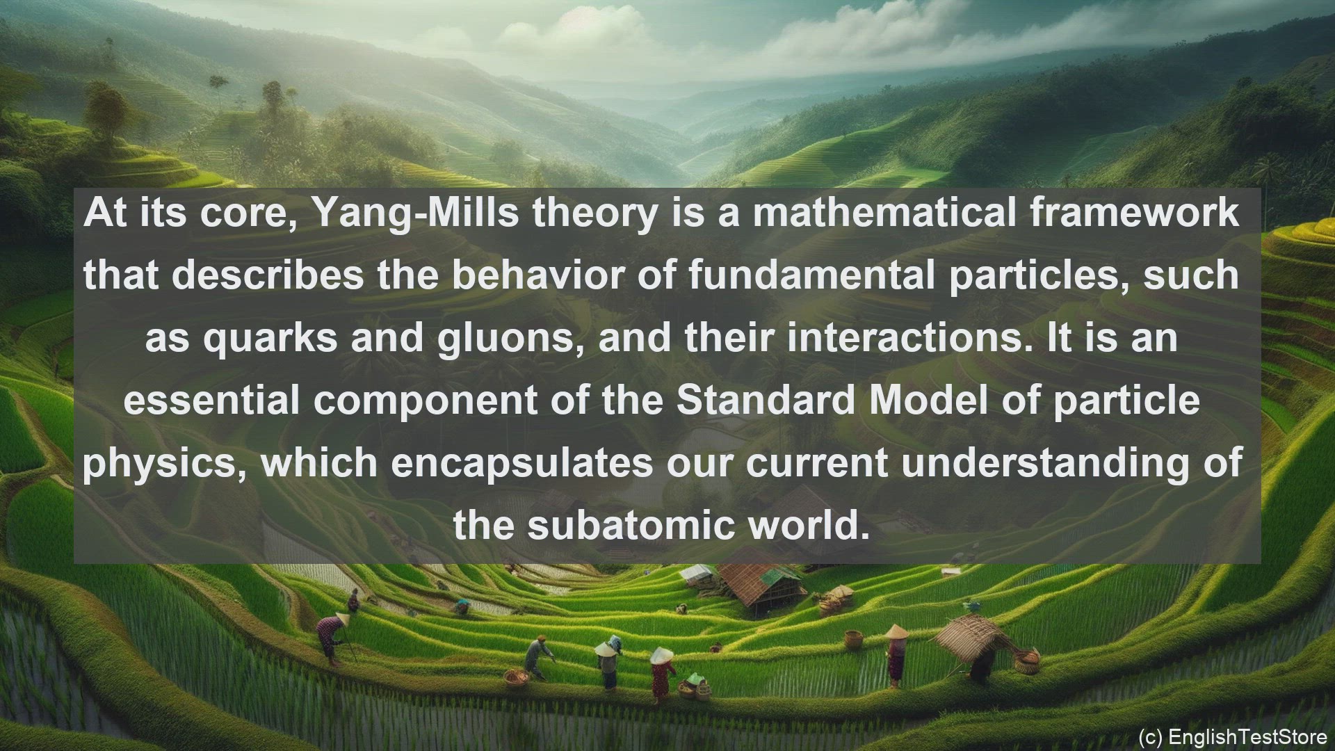 'Video thumbnail for Yang mills theory in science  definition and examples'