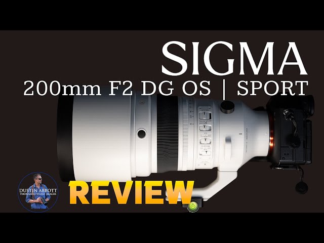 Video thumbnail for Sigma 200mm F2 DG OS | SPORT Review | Sigma's New Halo Lens?