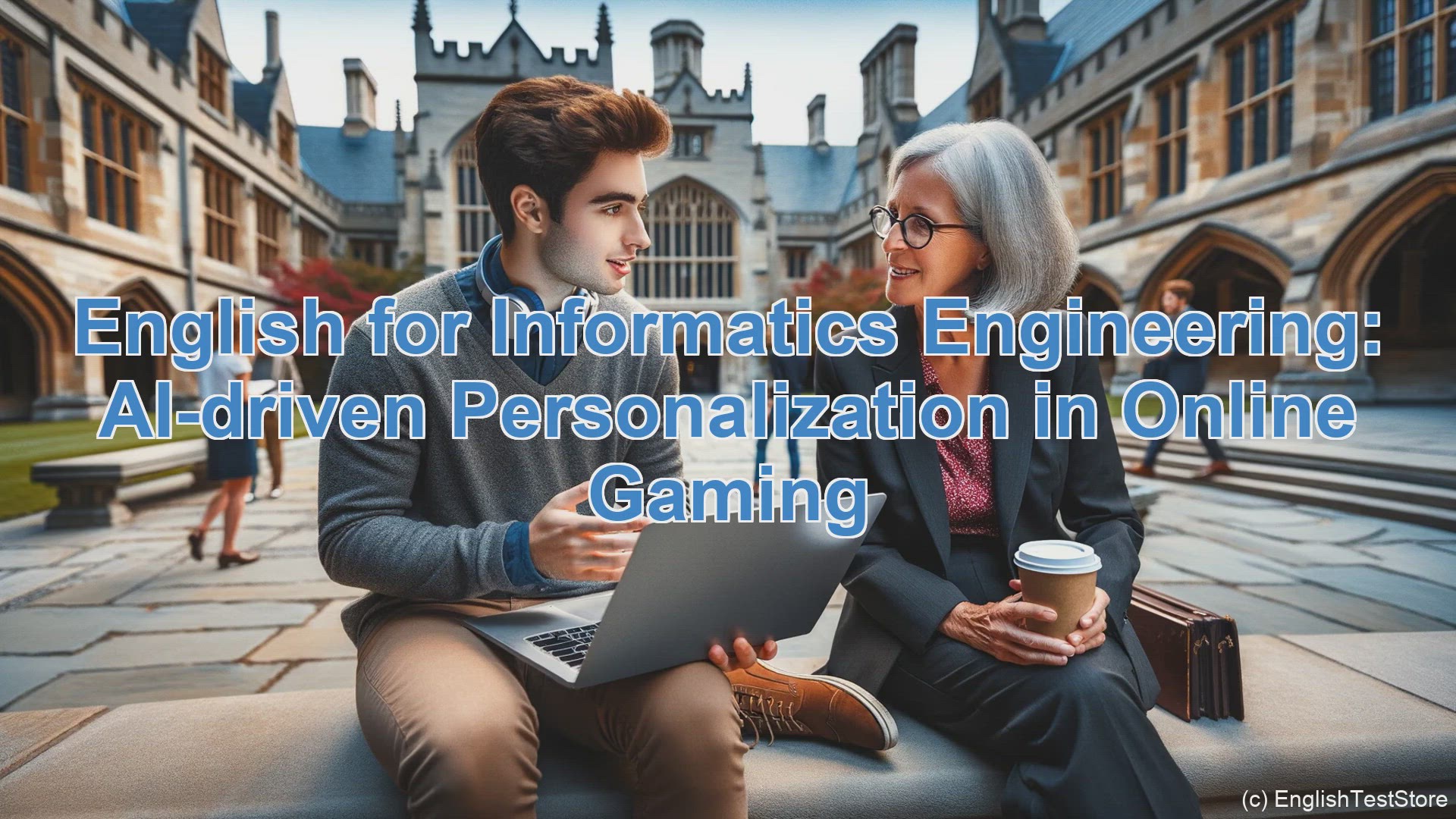 'Video thumbnail for English Conversation for Informatics Engineering: AI-driven Personalization in Online Gaming'