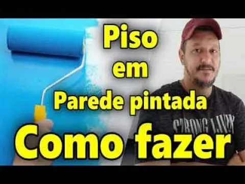 'Video thumbnail for Como Colocar Piso em Parede'