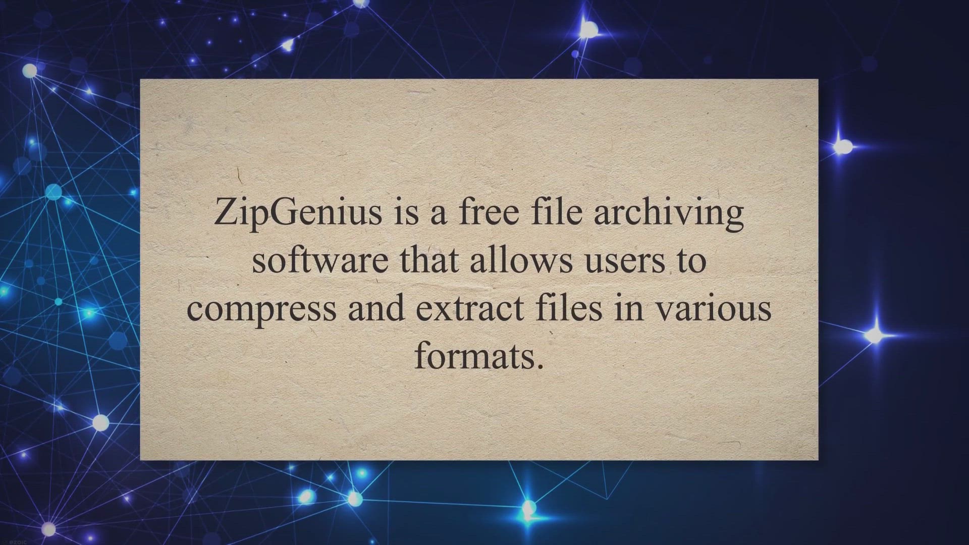 'Video thumbnail for ZipGenius: A Free and Feature-Rich File Archiving Software for Windows'