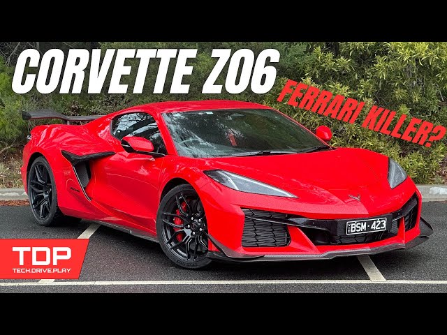 Video thumbnail for 2025 Chevrolet Corvette Z06: America’s Ferrari Killer?
