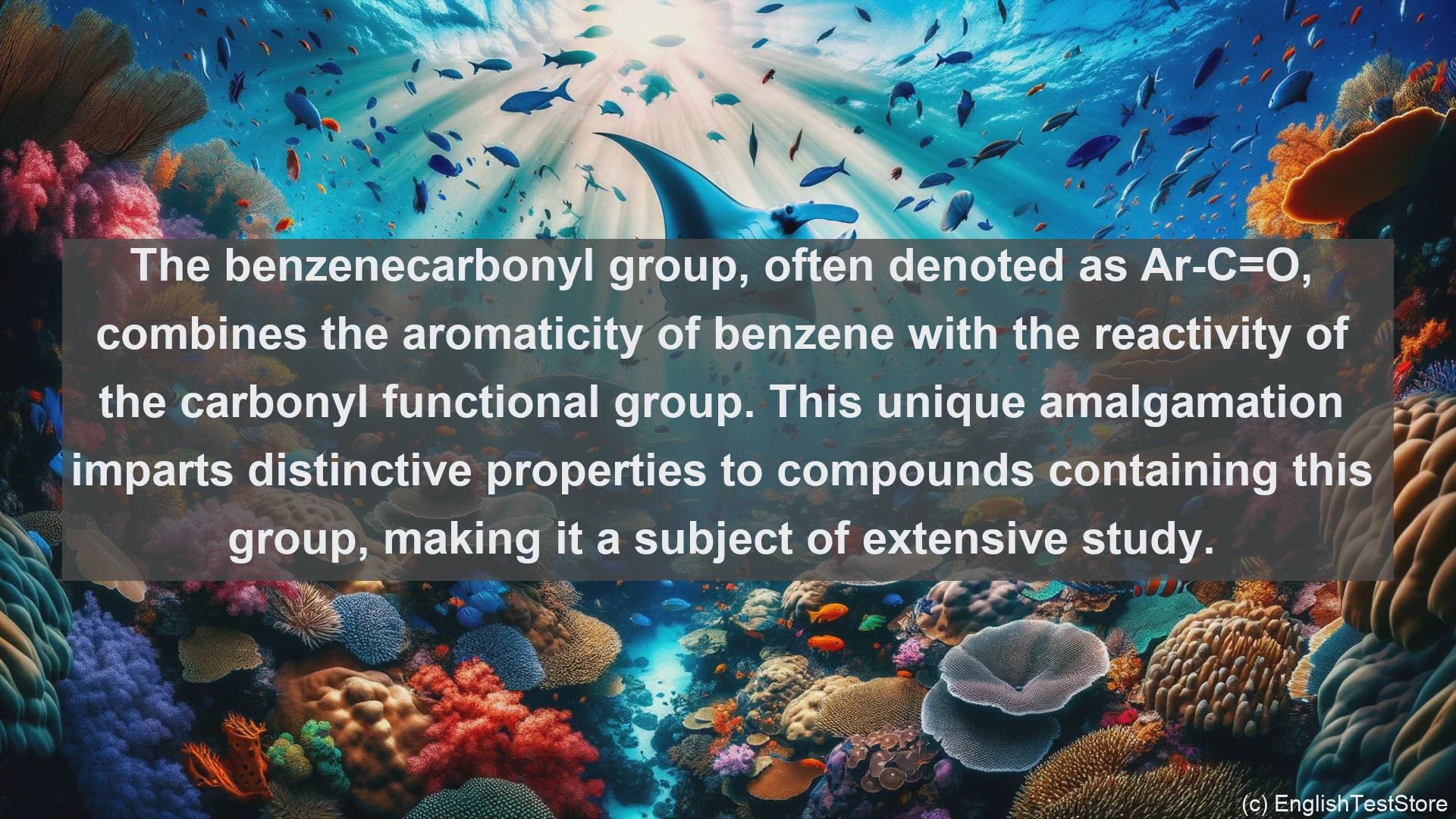 'Video thumbnail for Benzenecarbonyl group in science  definition and examples'