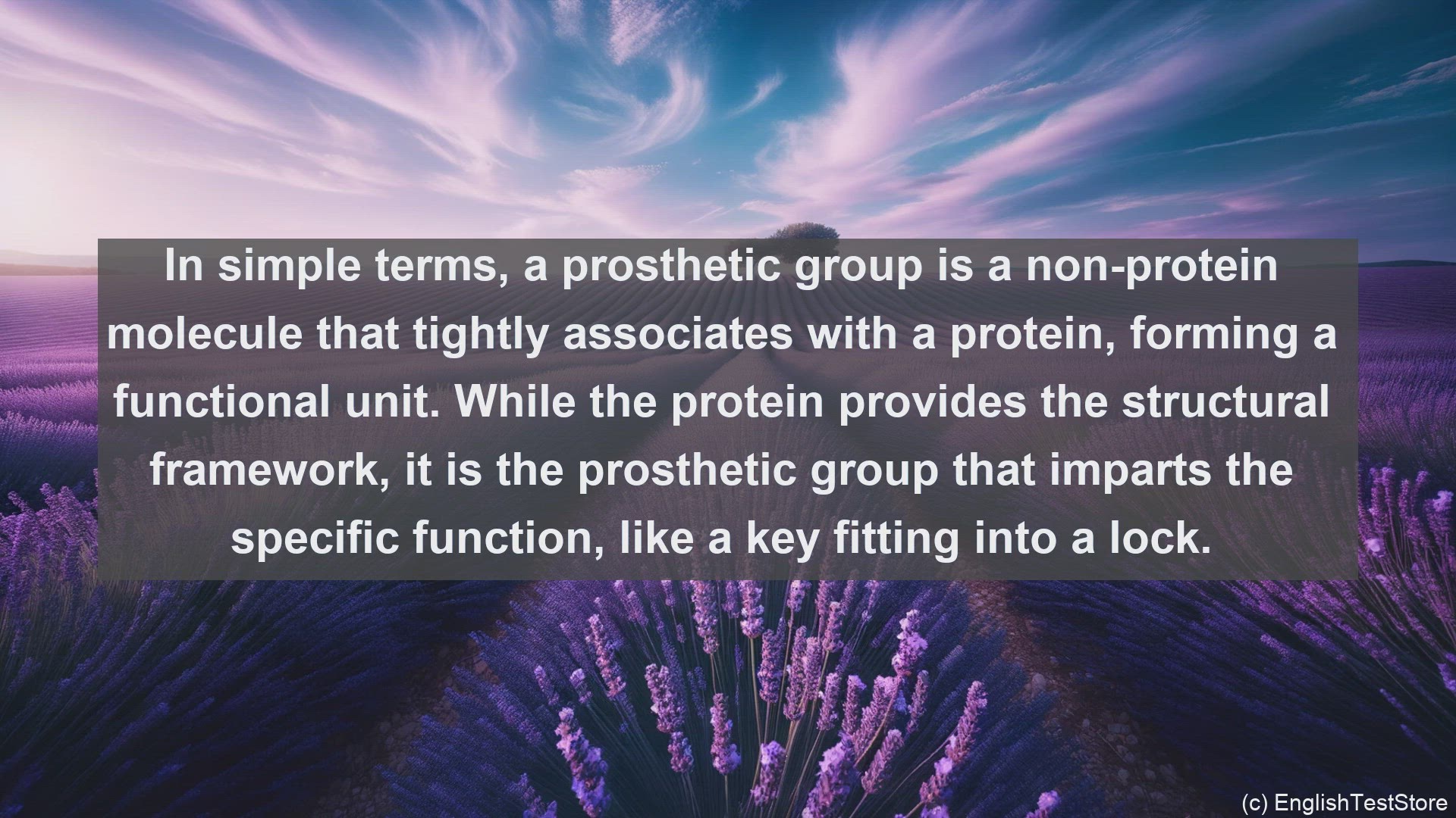'Video thumbnail for Prosthetic group in science  definition and examples'