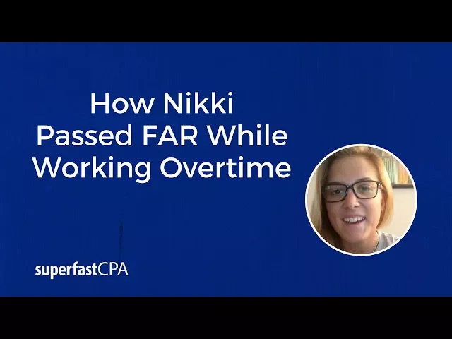 Video thumbnail for SuperfastCPA Review: Passing FAR While Working 80 Hours a Week