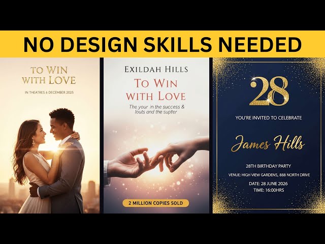 Video thumbnail for Make Professional Designs with Imagen 4