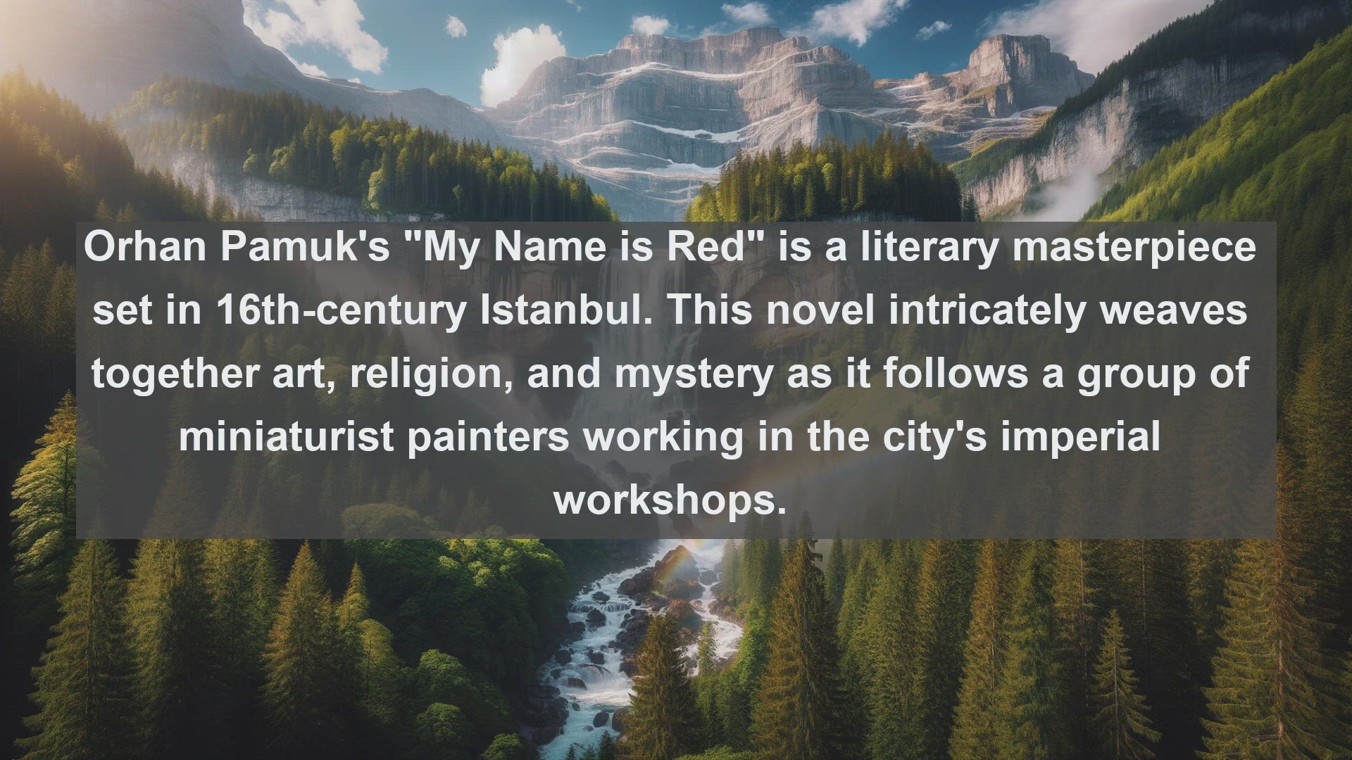 'Video thumbnail for Top 10 Turkish Novels About Istanbul'