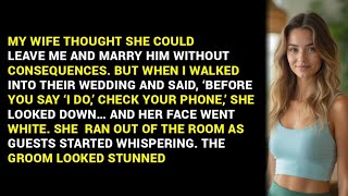 Video thumbnail for My Wife Left Me for Another Man. I Crashed Their Wedding—What I Revealed Made Her Collapse in Shoc