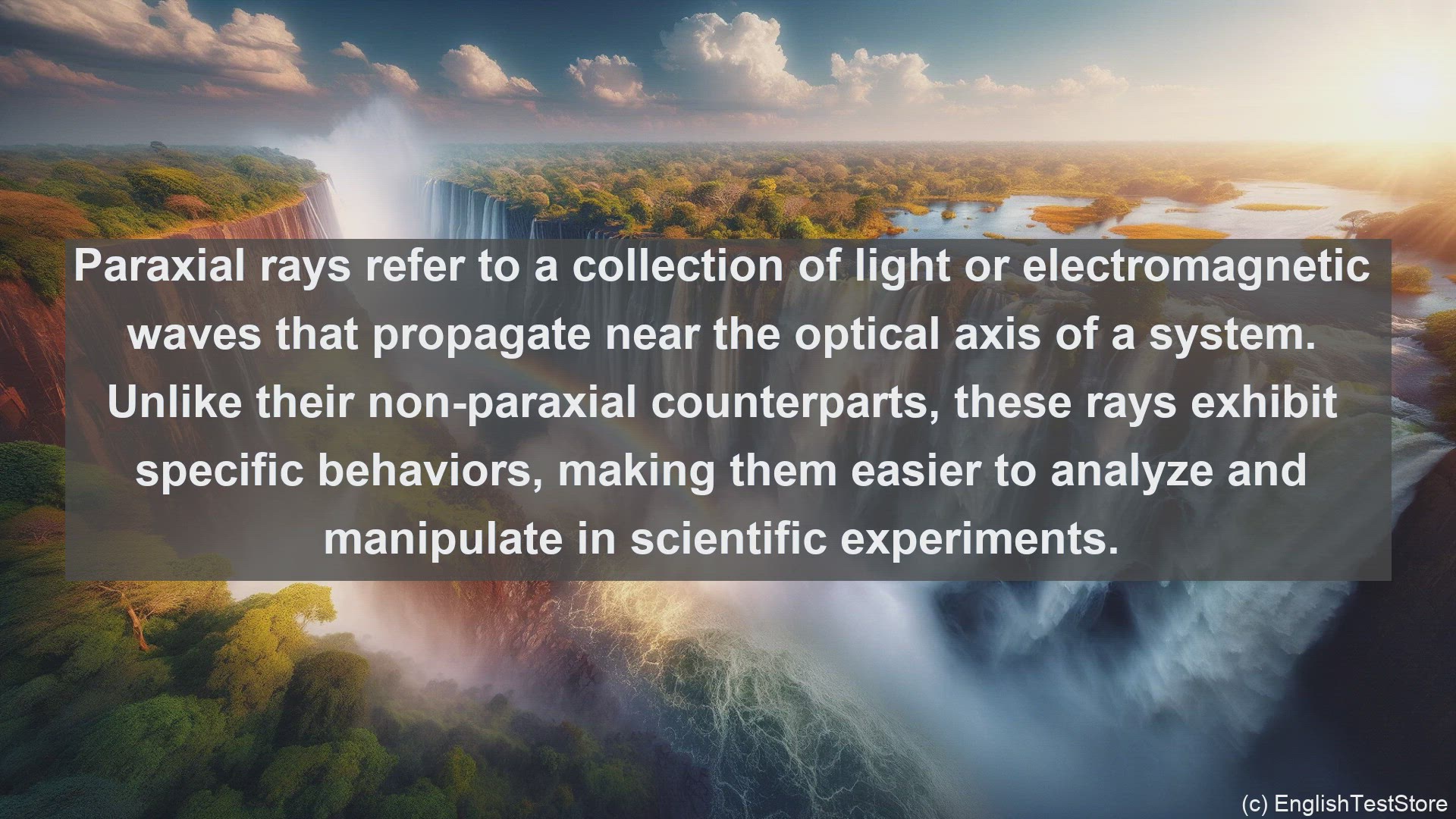 'Video thumbnail for Paraxial ray in science  definition and examples'