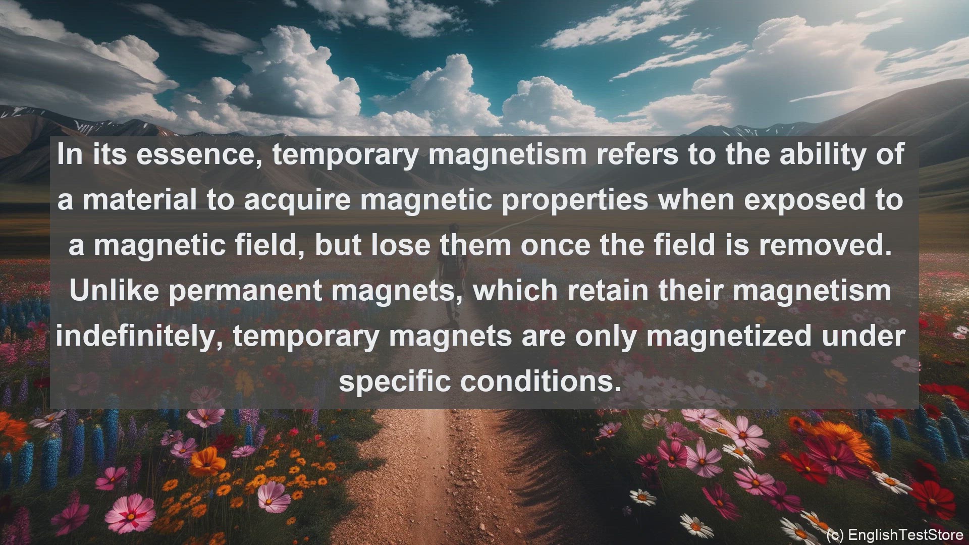 'Video thumbnail for Temporary magnetism in science  definition and examples'