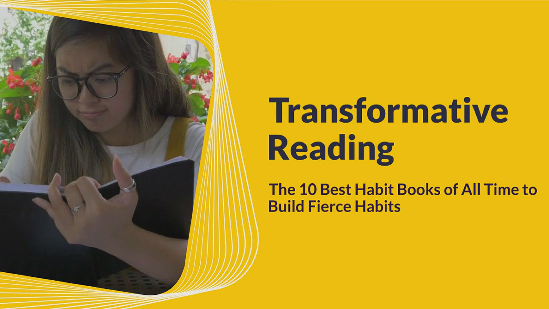 'Video thumbnail for The 10 Best Habit Books of All Time to Change Any Behavior - Fierce Habits'