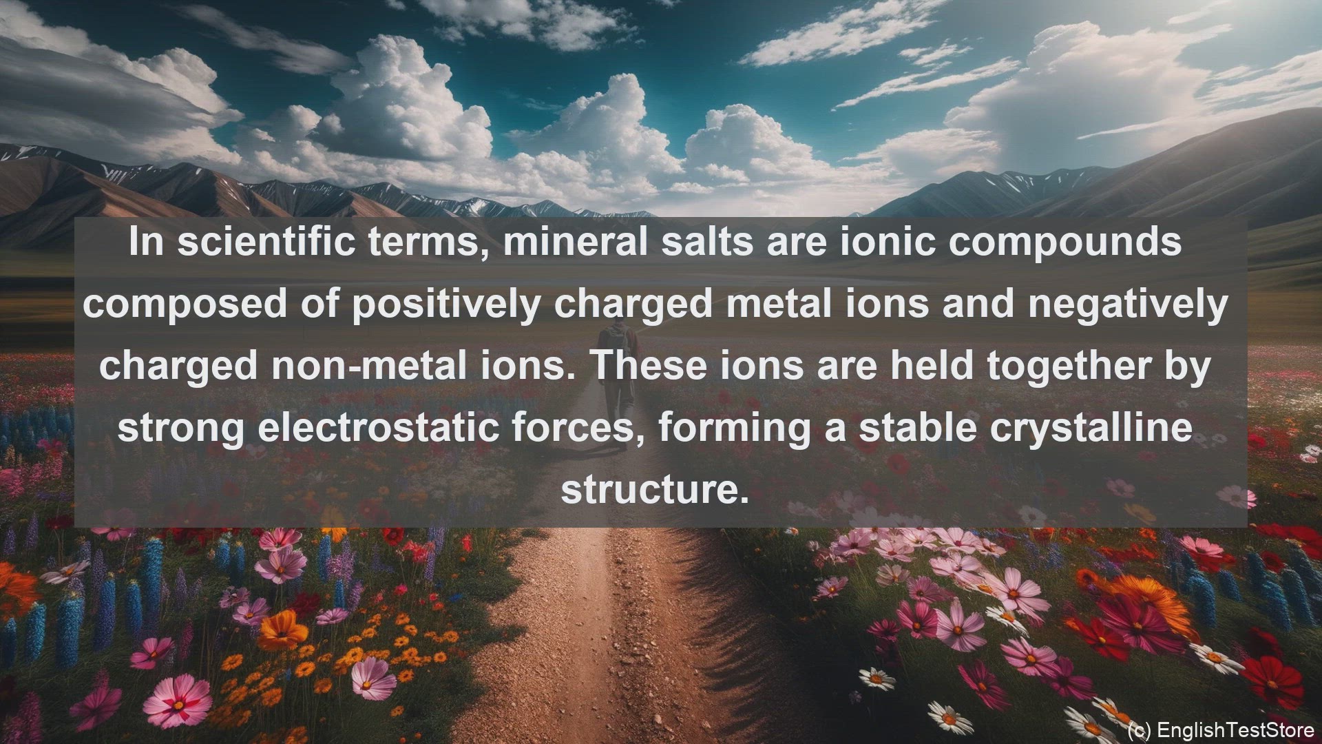 'Video thumbnail for Mineral salts in science  definition and examples'