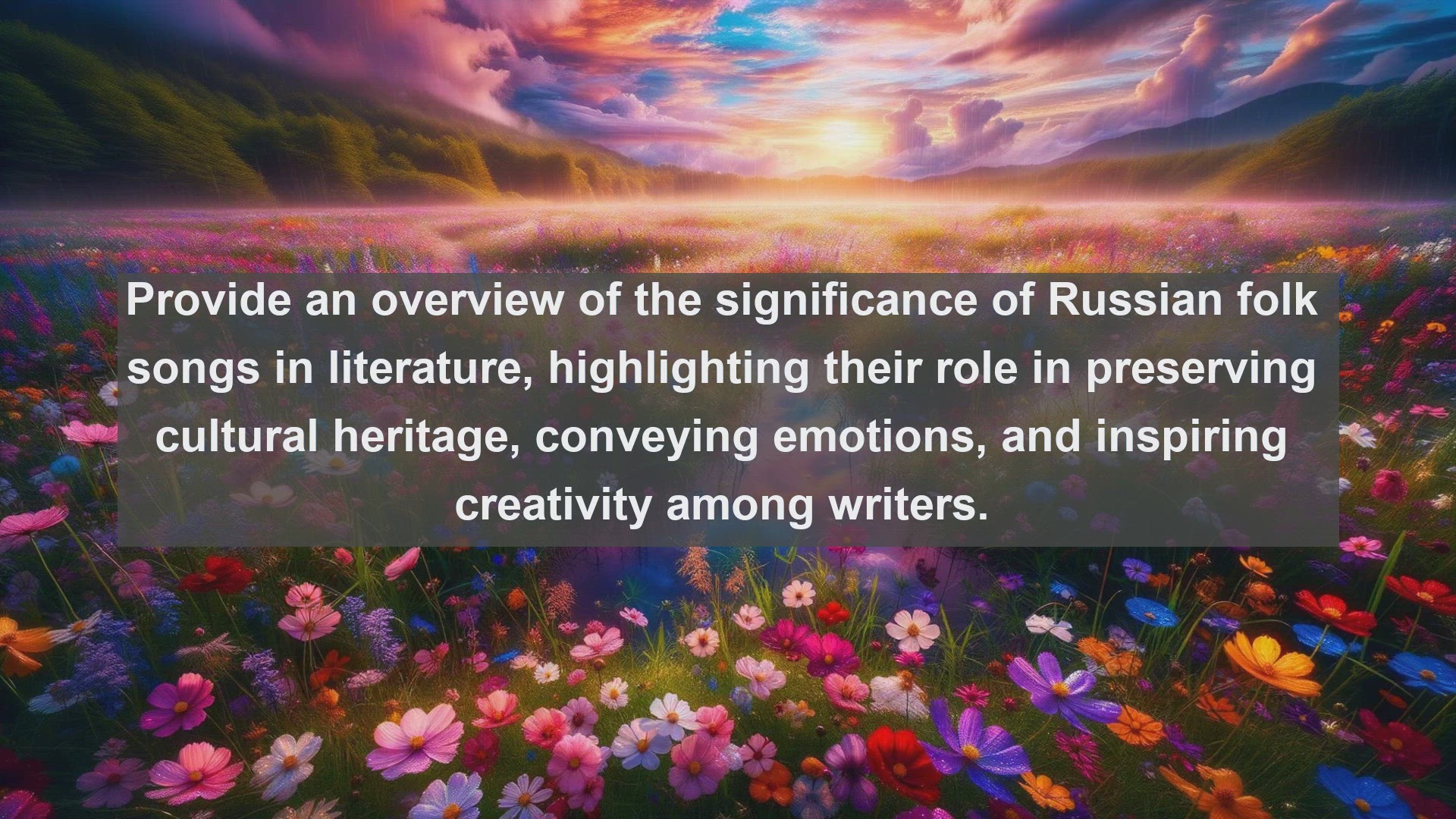 'Video thumbnail for Top 10 Russian Folk Songs in Literature'