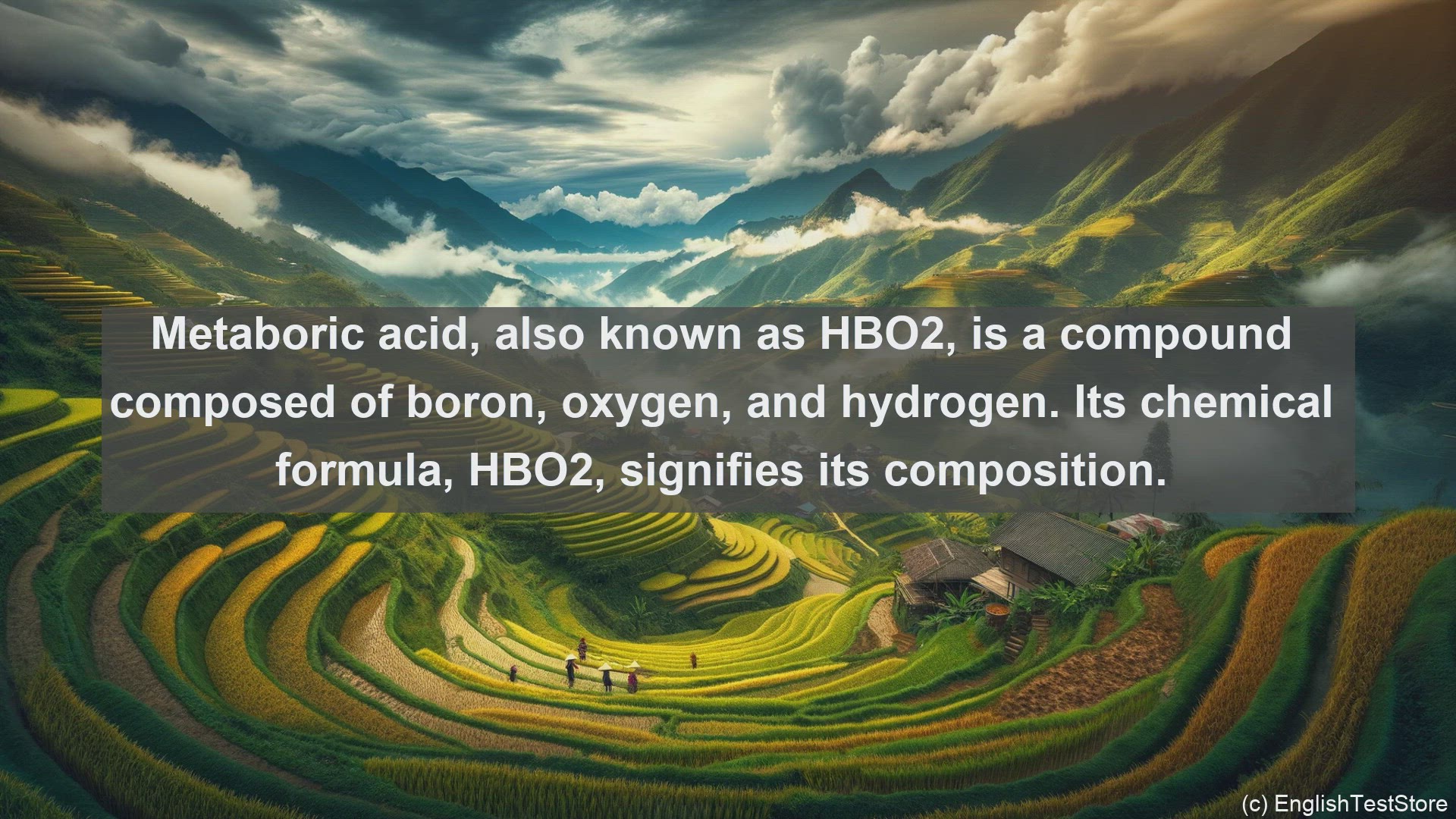 'Video thumbnail for Metaboric acid in science  definition and examples'