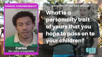 Video thumbnail for Carlos wants to pass his empathy onto his kids.How sweet!