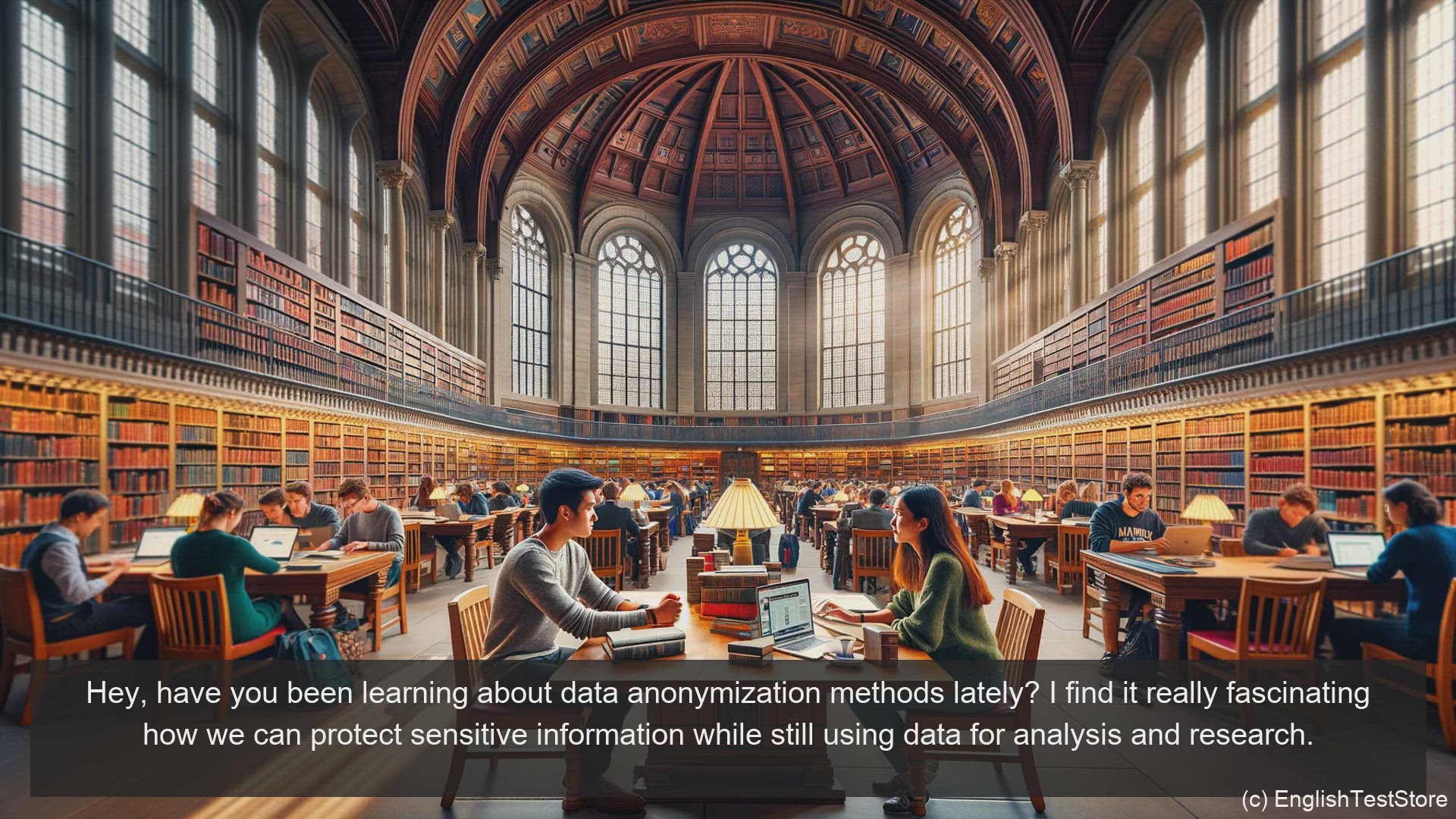 'Video thumbnail for English Conversation for Informatics Engineering: Data Anonymization Methods'