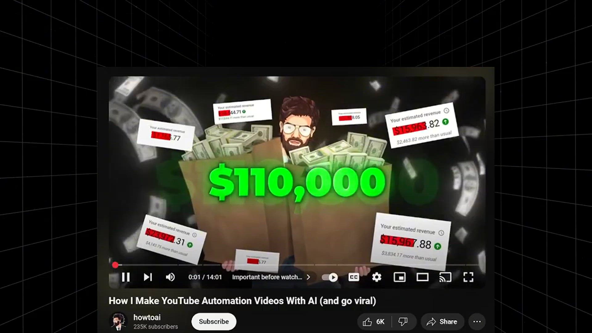 'Video thumbnail for _I Made $100K in 12 Months with Faceless YouTube Automation (You Won’t Believe These Results!)_'