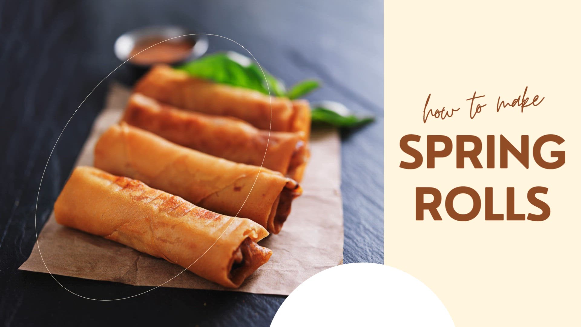 'Video thumbnail for Spring Rolls'