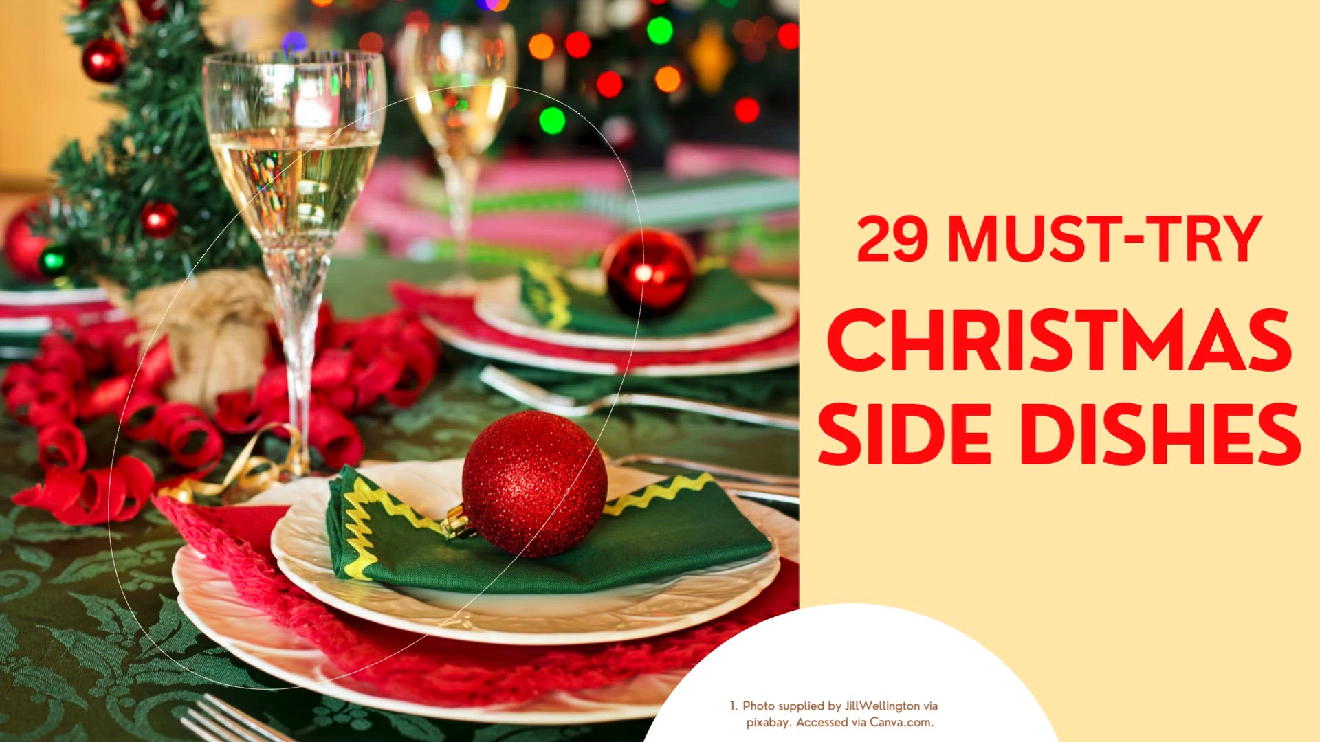 'Video thumbnail for Christmas Side Dishes'