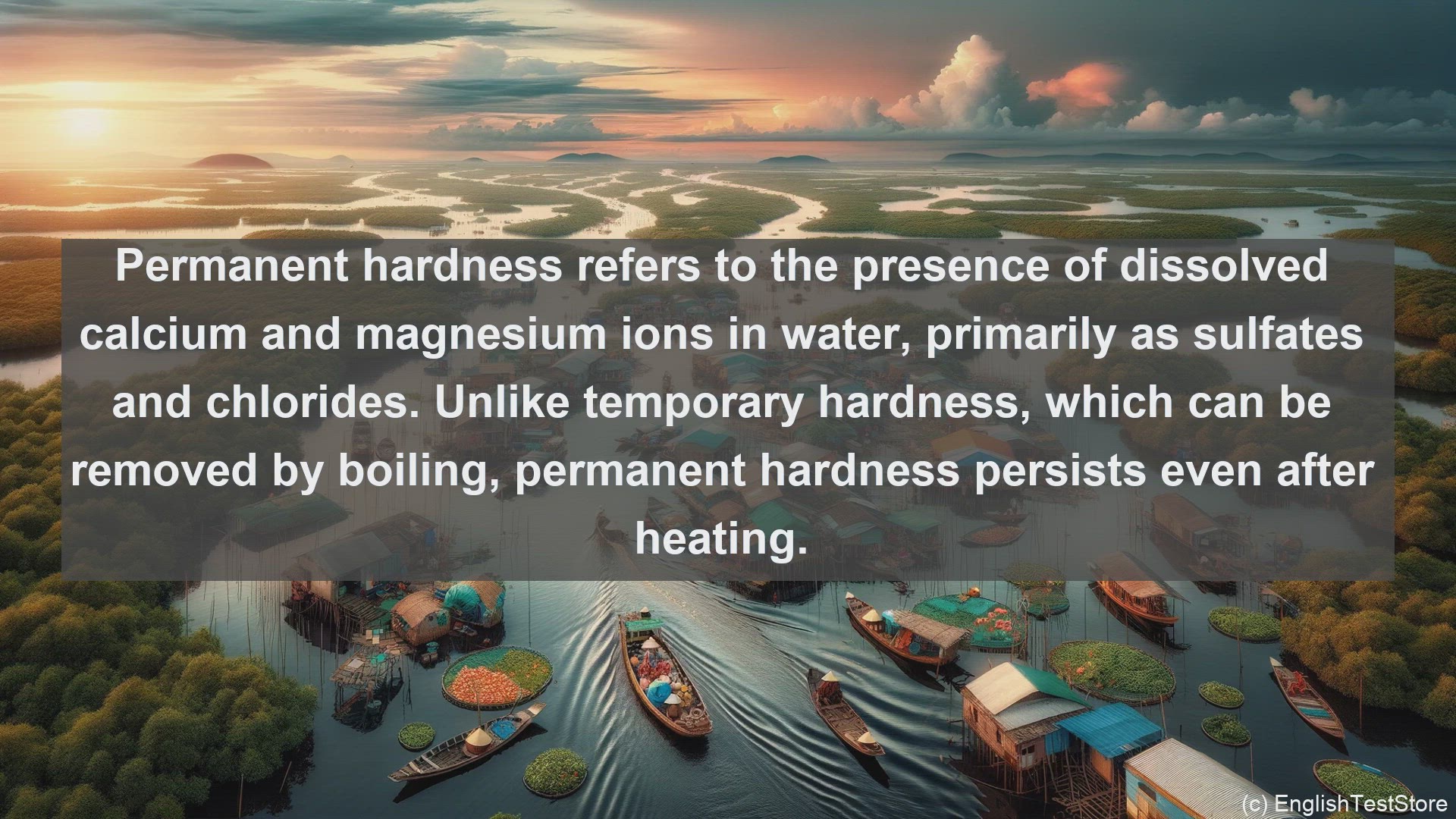'Video thumbnail for Permanent hardness in science  definition and examples'