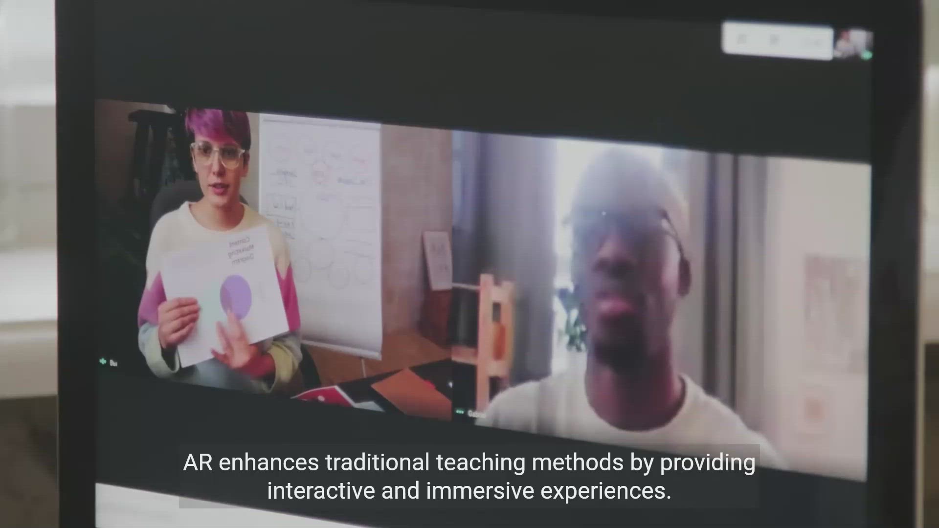 'Video thumbnail for Augmented Reality Projects in Education'
