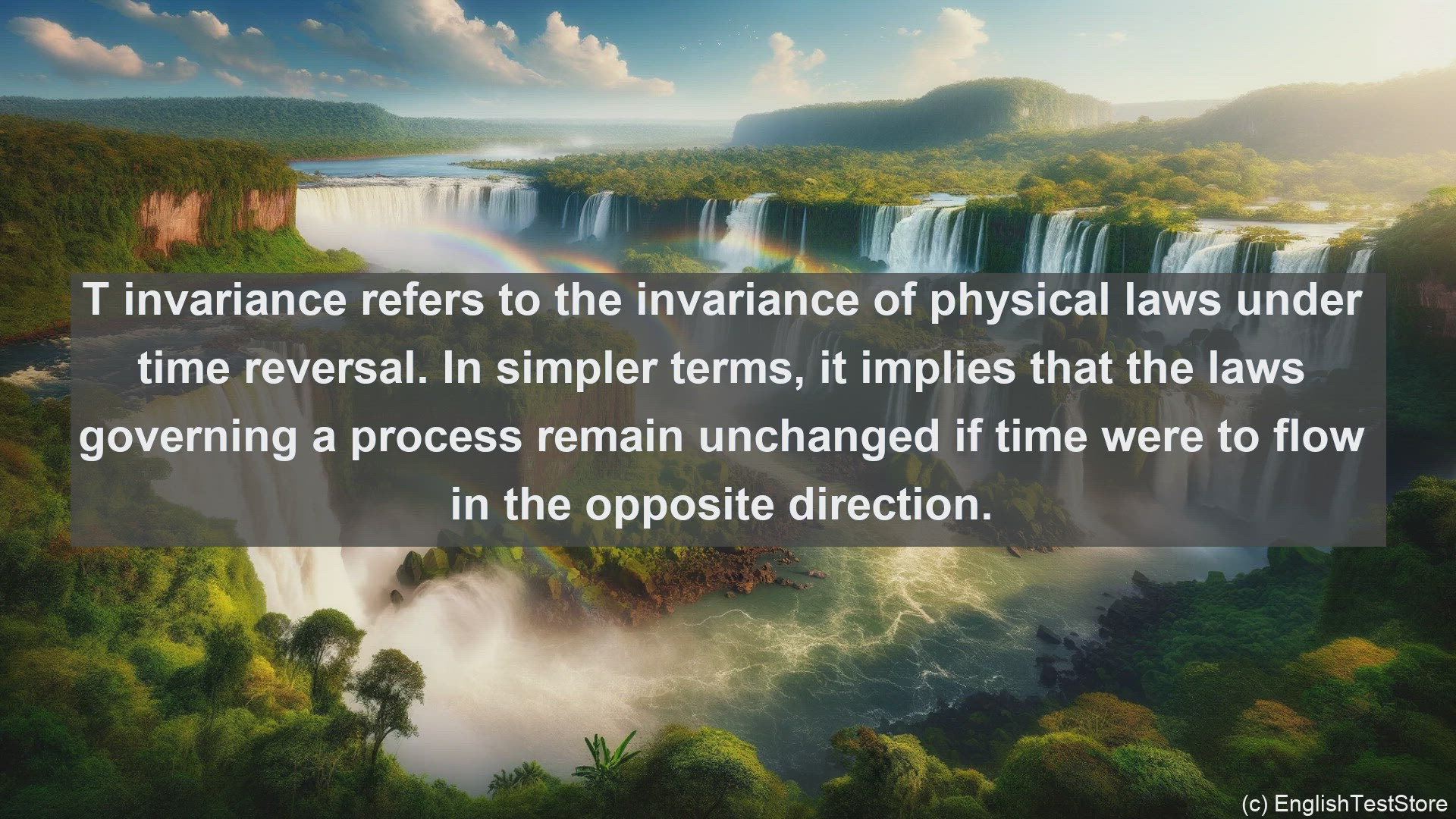 'Video thumbnail for T invariance in science  definition and examples'
