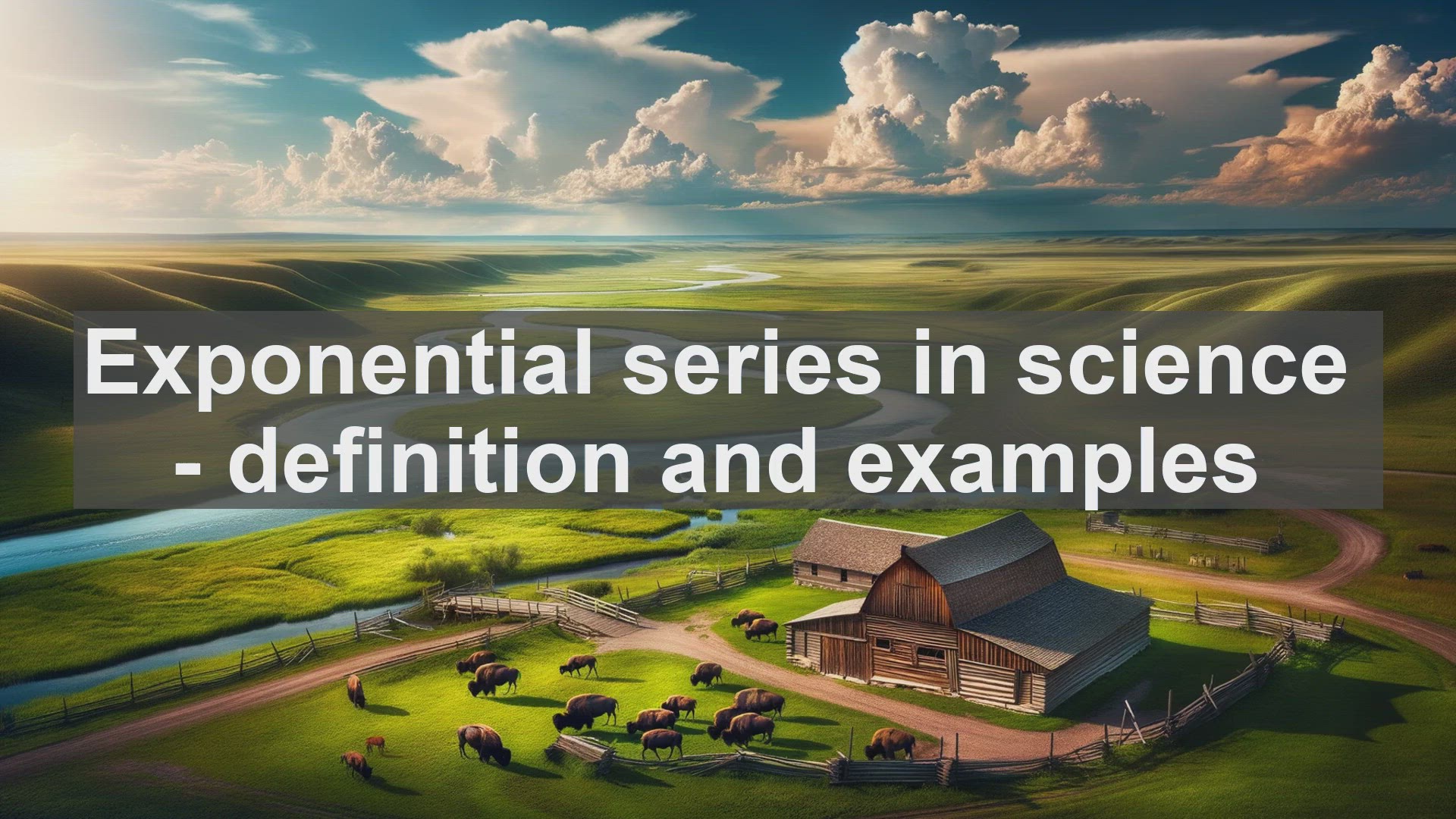 'Video thumbnail for Exponential series in science  definition and examples'