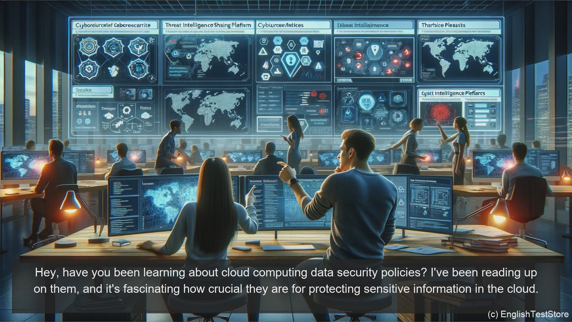 'Video thumbnail for English Conversation for Informatics Engineering: Cloud Computing Data Security Policies'