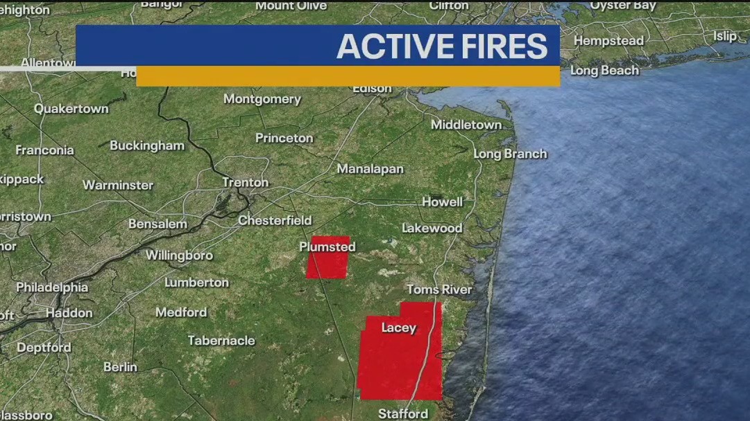 'Video thumbnail for NJ wildfires update'