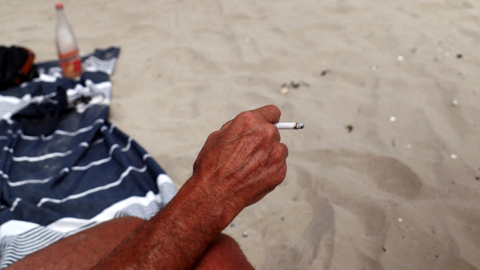 'Video thumbnail for France to ban smoking in public spaces, new restrictions take effect'