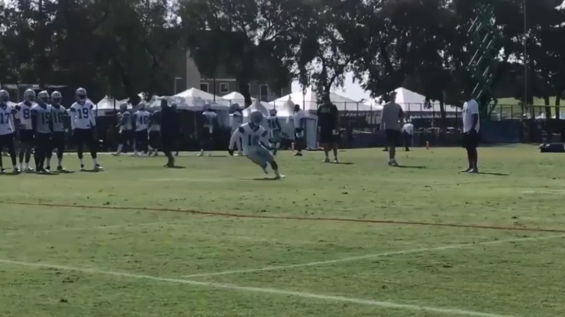 'Video thumbnail for law nation sports: cowboys training camp | tavon austin, allen hurns & deonte thompson'