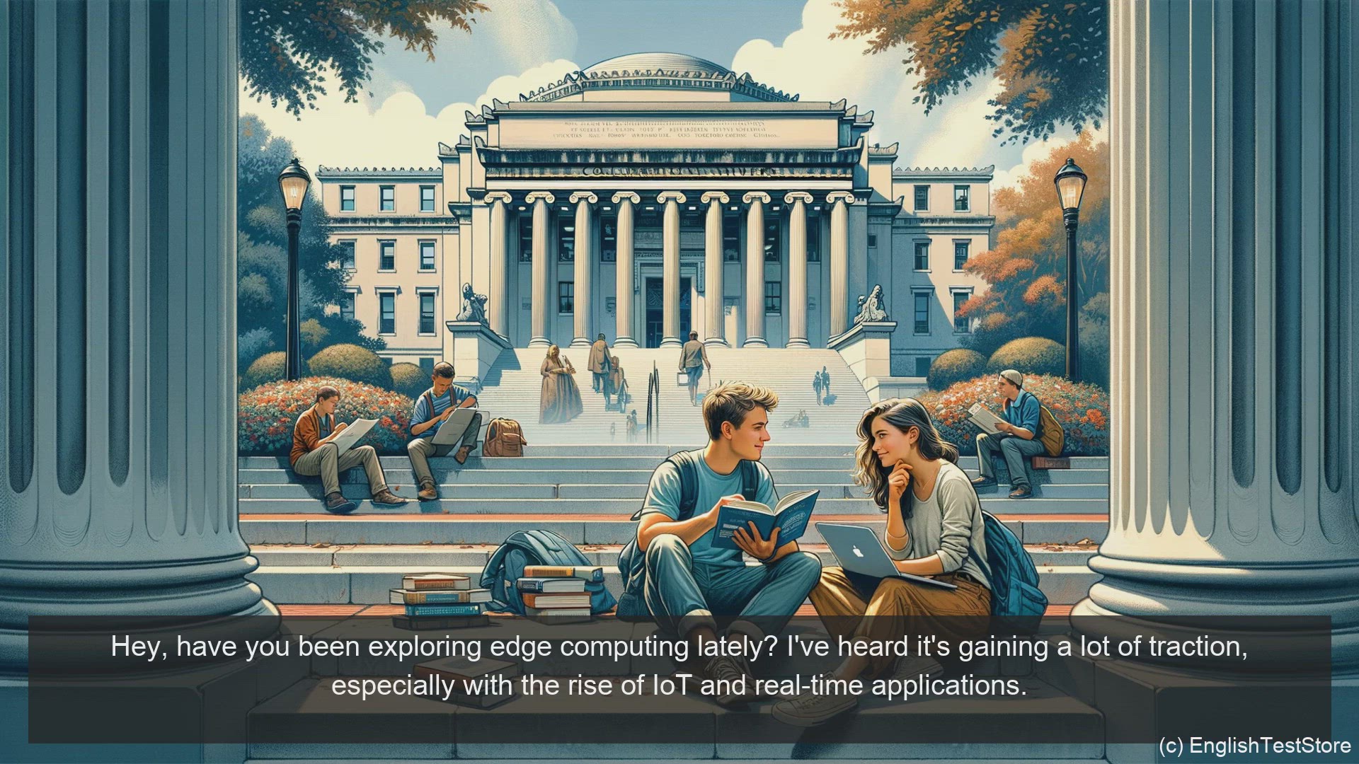 'Video thumbnail for English Conversation for Informatics Engineering: Edge Computing Use Cases'