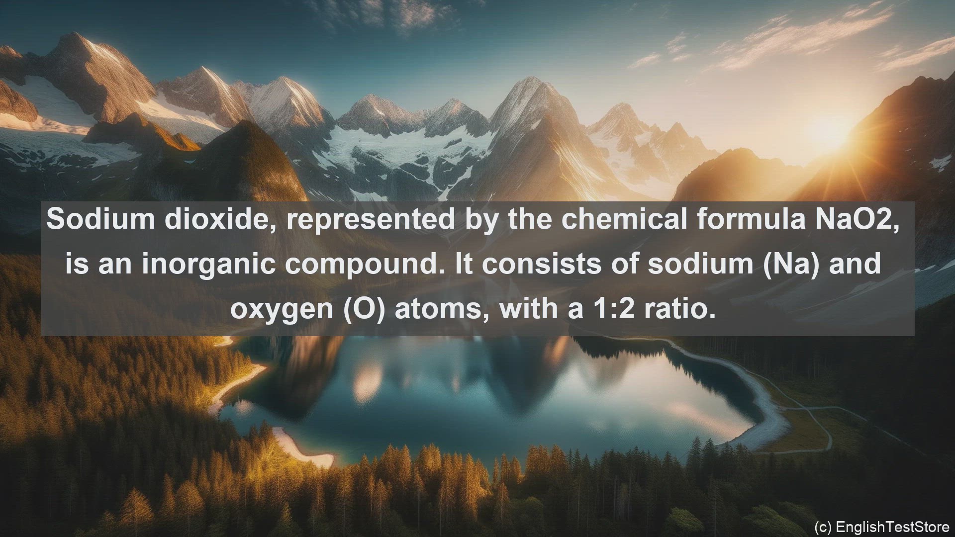 'Video thumbnail for Sodium dioxide in science  definition and examples'