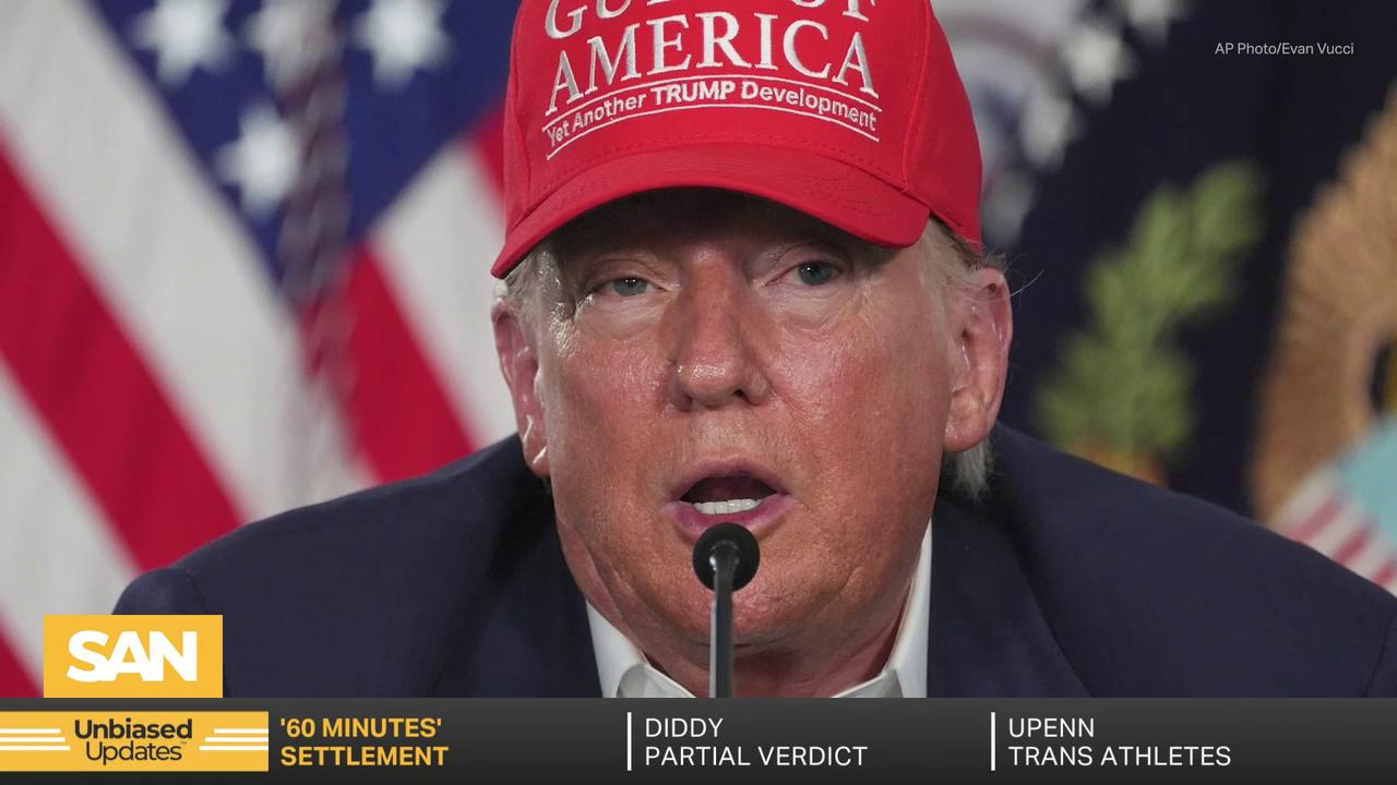 'Video thumbnail for Paramount's $16M settlement with Trump over ‘60 Minutes’ lawsuit'