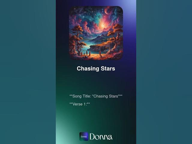Video thumbnail for Chasing Stars -- Marc Ash -- Music Video