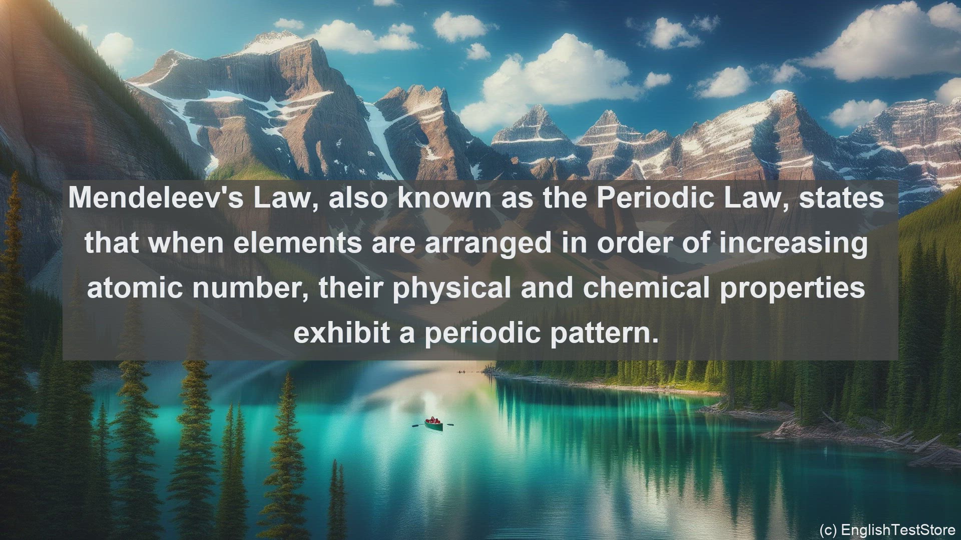 'Video thumbnail for Mendeleev law in science  definition and examples'
